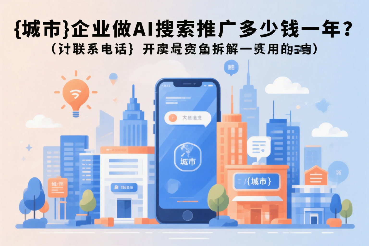 开封企业做AI搜索推广多少钱一年？真实费用拆解