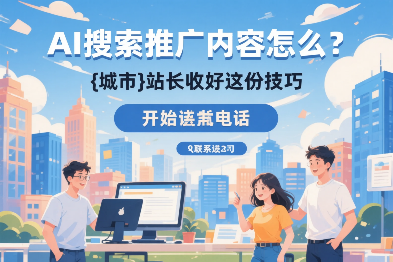 AI搜索推广内容怎么写？开封站长收好这份技巧