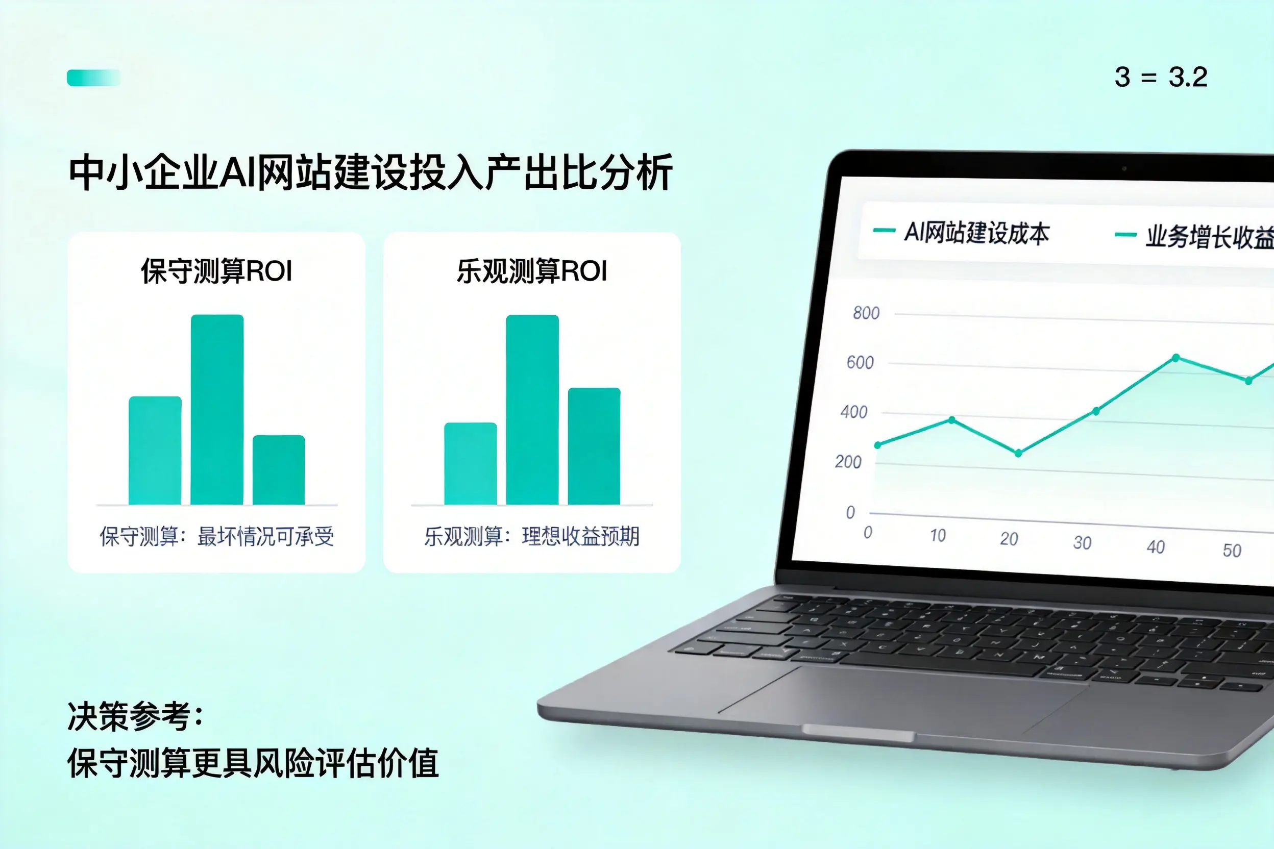开封中小企业AI网站建设投入产出比怎么算?先看这份分析